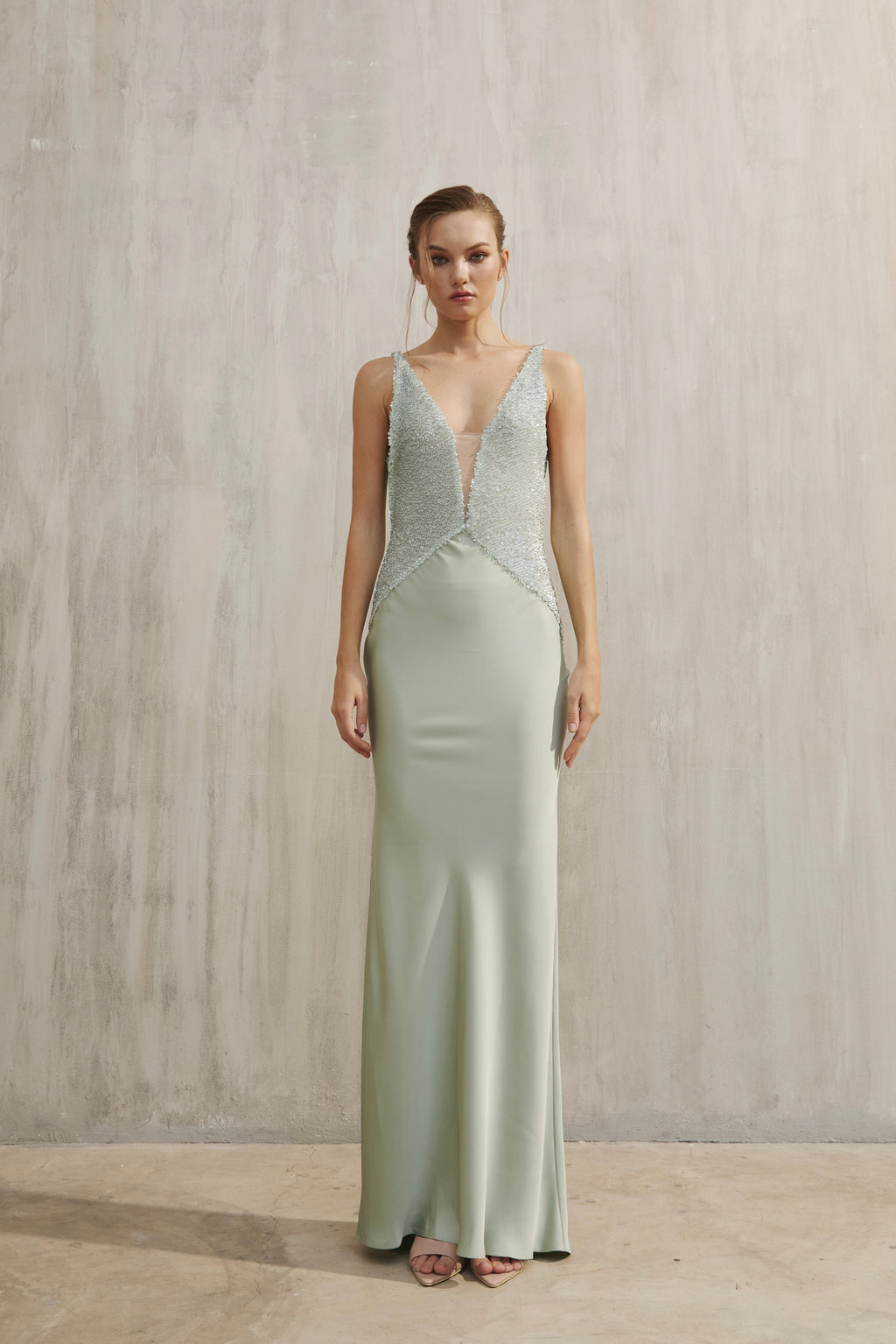 PATINYA -Emerald Sovereign Long Dress