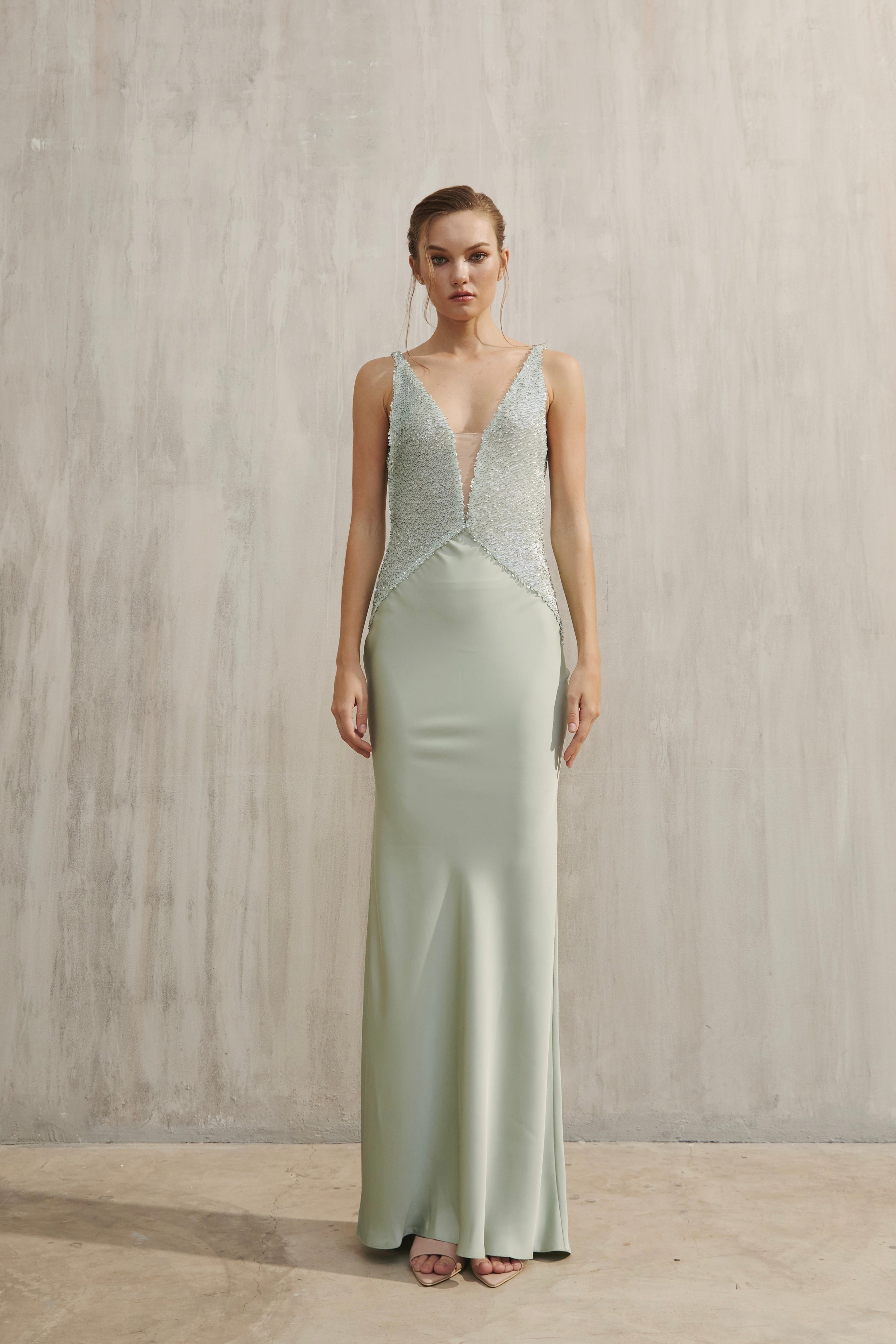 PATINYA -Emerald Sovereign Long Dress