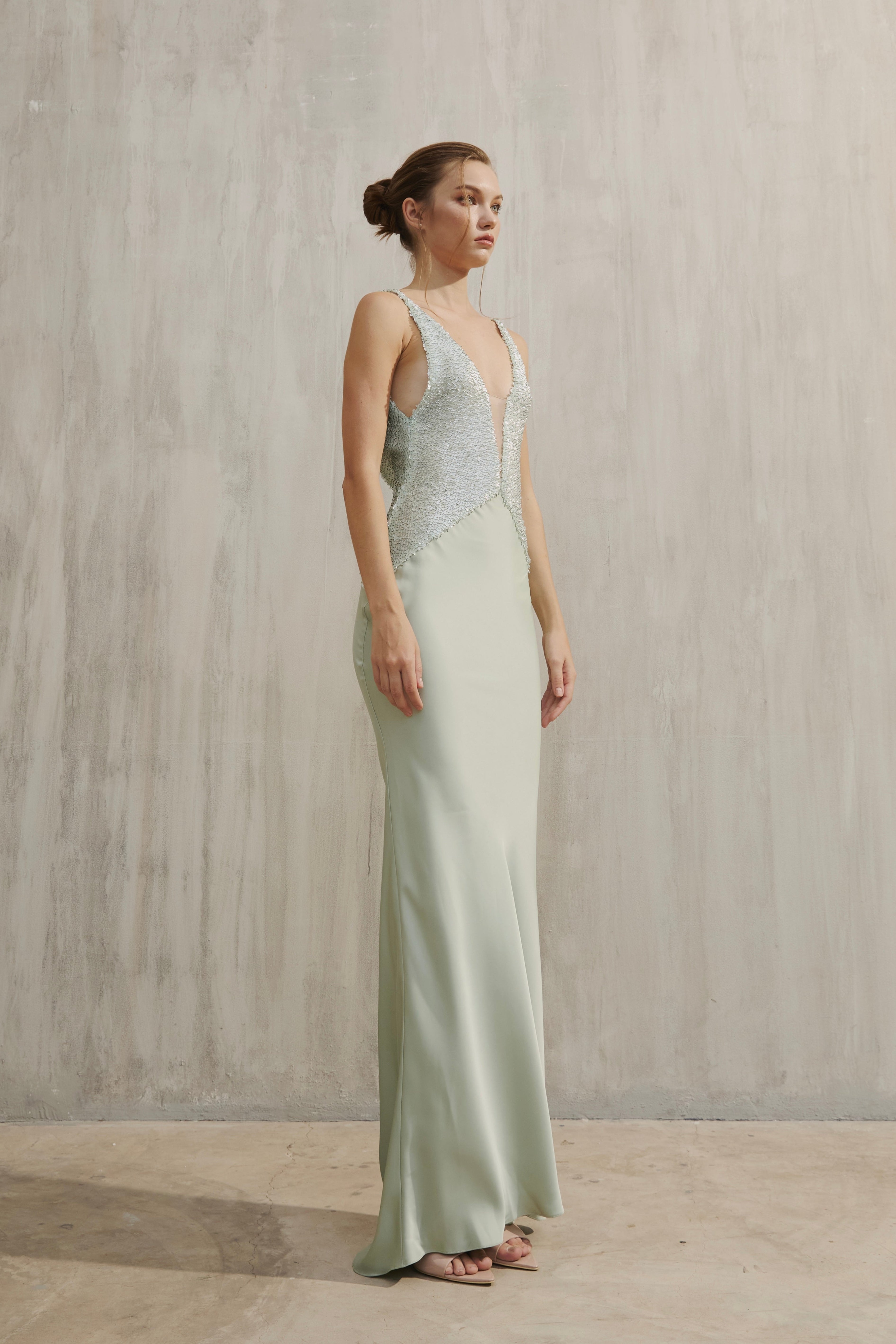 PATINYA -Emerald Sovereign Long Dress