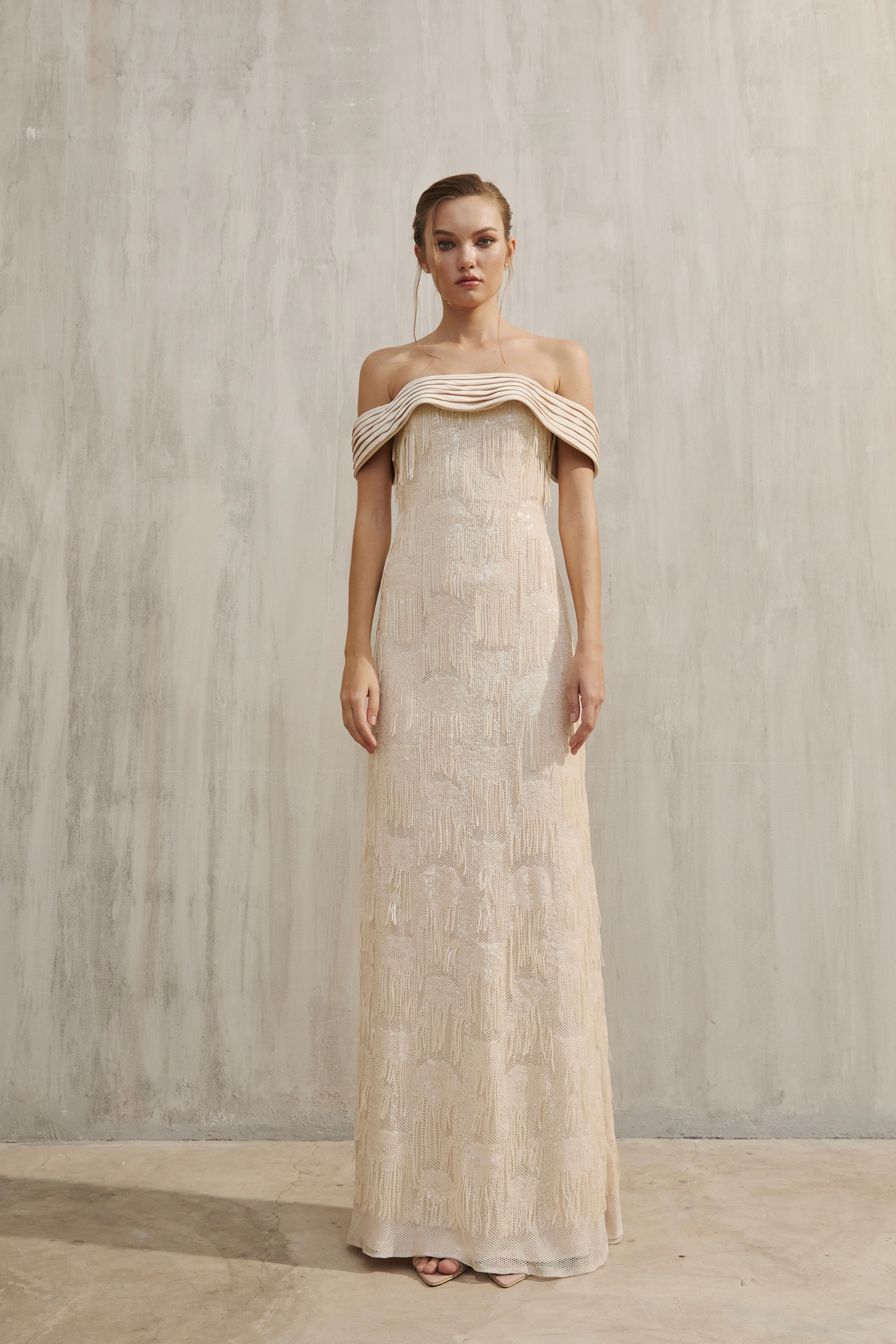 PATINYA -Golden Heirloom Long Dress