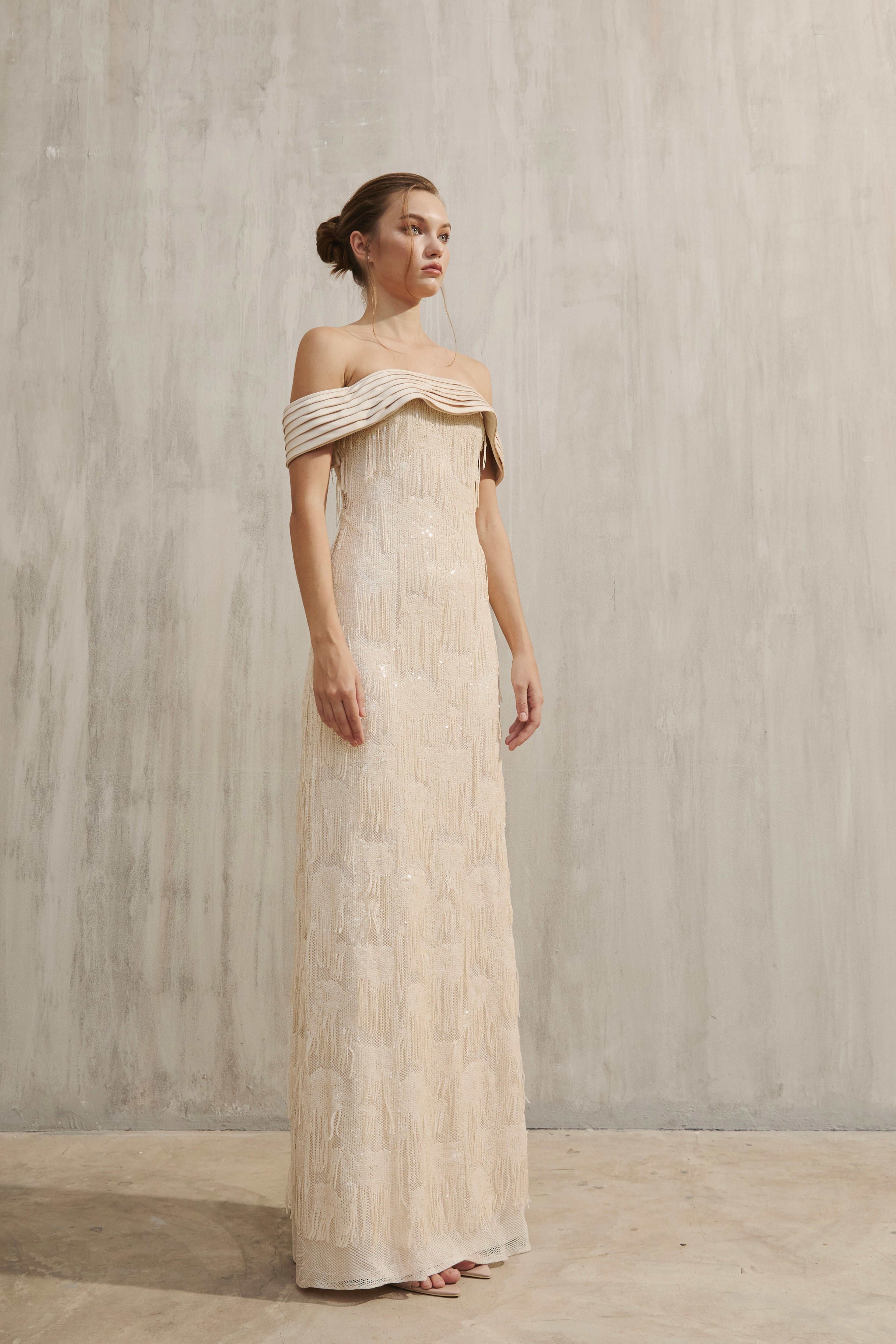 PATINYA -Golden Heirloom Long Dress
